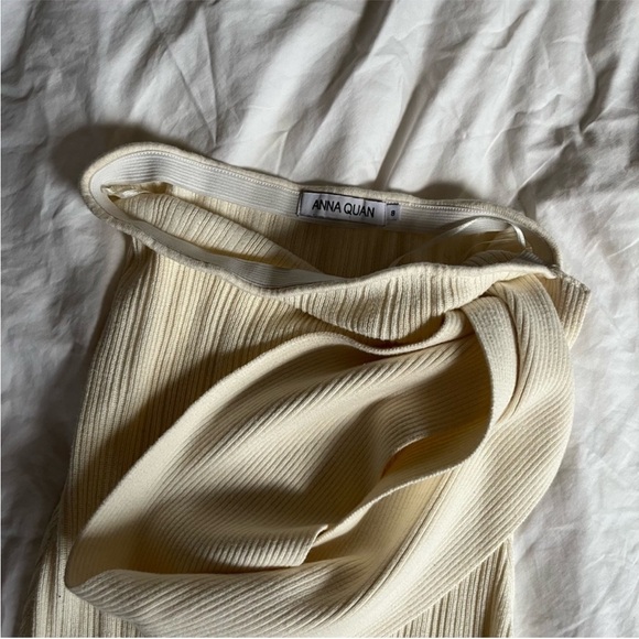 Anna Quan // Brea Off the Shoulder Maxi White Dress - Picture 6 of 8